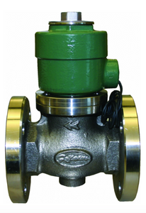 Morrison Bros. 710SS Series 3 in. Stainless Steel Anti-Siphon Solenoid Valves w/ PTFE Seal - Flanged