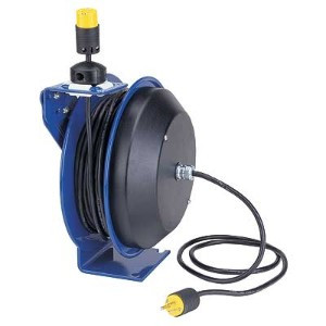 Coxreels PC Series Power Cord Reel - 16 AWG - 35 ft. - Single Industrial  Receptacle - John M. Ellsworth Co. Inc.