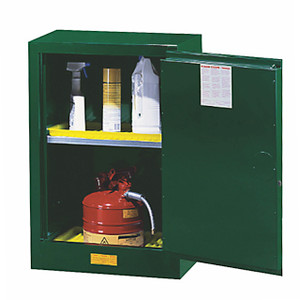 Justrite Sure-Grip Ex Compac Safety Cabinet for Pesticides - 1 Door Manual
