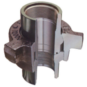 Kemper Valve Figure 1003 Hammer Unions - Threaded - 4 in.