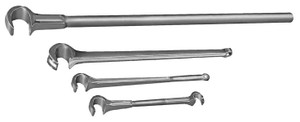 Gearench TITAN 1/2 in. & 21/32 in. Forged Steel Double-End Valve Wheel Wrench