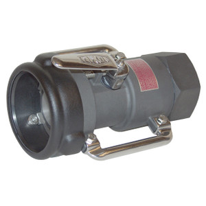 Dixon Aluminum Dry Disconnect 2 1/2 in. Coupler x 2 in. Female NPT