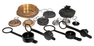 TODO-MATIC & TODO-GAS 2 in. Aluminum Dust Cap w/ Viton Seals for 1 1/2 in. & 2 in. Couplers