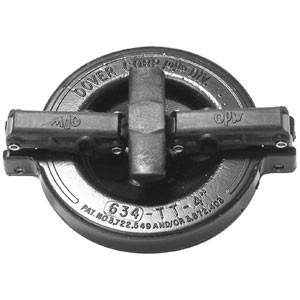 OPW 634 Series 4 in. Tight-Fill Top-Seal Metal Cap