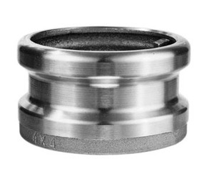OPW Tight-Fill 4 in. x 4 in. Brass Top-Seal Adaptor - John M