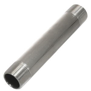 JME 1 in. x 7 in. Sch 40 Aluminum Pipe Nipple