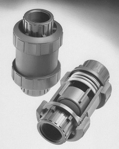 Plast-O-Matic Series CKS Self Closing Thermoplastic Check Valves