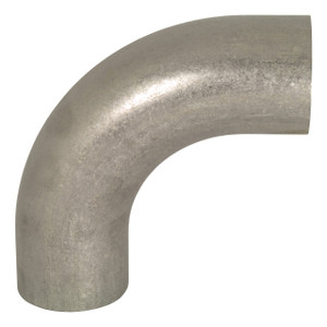 Dixon Sanitary B2S Series Unpolished 304SS 90° Weld Elbow with Tangent