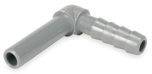 John Guest Gray Inch Acetal Fittings - Tube to Hose Elbows