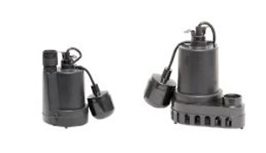 Decko Sump Pumps with Tethered Float Switch