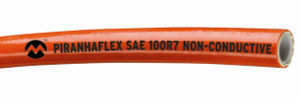 Piranhaflex 100R7 Series PF367NC Orange Non-Conductive Hydraulic Hose