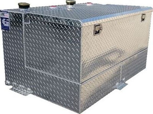 95 Gallon Aluminum Fuel Transfer Tank w/ Toolbox - John M
