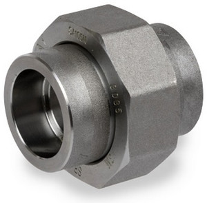 Smith Cooper 3000# Forged Carbon Steel 1/8 in. Union Fitting -Socket Weld