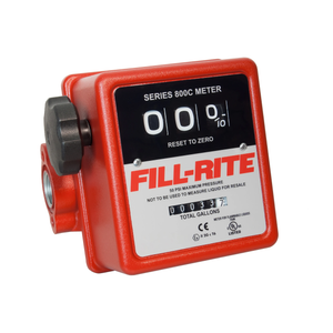 Fill-Rite 807C1 1 in. NPT Heavy Duty Mechanical Flow Meter (Gallons)