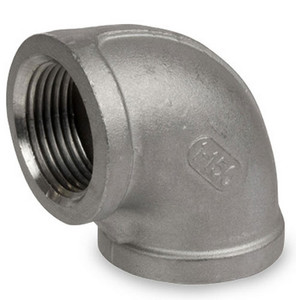 Smith Cooper Cast 150# Stainless Steel 3/8 in. 90° Elbow Fitting - Threaded