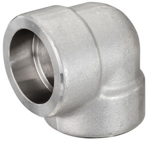 Smith Cooper 3000# Forged 316 Stainless Steel 3/8 in. 90° Elbow Fitting - Socket Weld