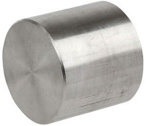 Smith Cooper 3000# Forged 316 Stainless Steel 2 1/2 in. Cap Fitting - Threaded