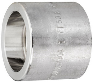 Smith Cooper 3000# Forged 316 Stainless Steel 1/4 in. Full Coupling Fitting - Socket Weld