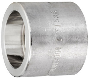 Smith Cooper 3000# Forged 316 Stainless Steel 1/2 in. Full Coupling Fitting - Socket Weld