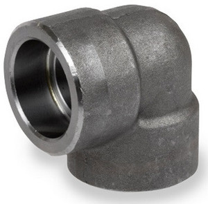 Smith Cooper 6000# Forged Carbon Steel 1 1/4 in. 90° Elbow Fitting - Socket Weld