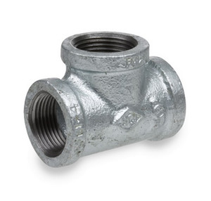 Smith Cooper 150# Galvanized Iron 1/2 in. Tee - Threaded