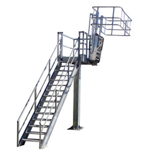 Green Galvanized Steel Insta-Rack Platform