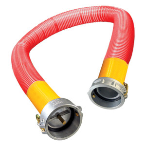 Texcel 4 in. SPVC-VRH-4 Vapor Hose Assemblies w/ C x CPP Ends