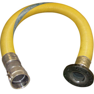 U.S. Hose PGL Composite 3 in. Transfer Hose Assembly w/ Female Camlock x 150# Flange Ends