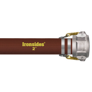 Kuriyama Ironsides 3 in. 150 PSI PVC Layflat Water Discharge Hose Assemblies w/ C x C Ends