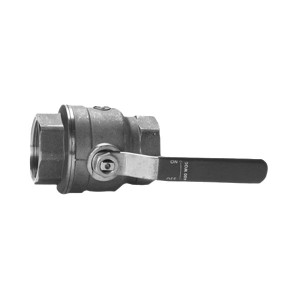 Morrison Bros. 691BSS Series 1 in. NPT Stainless Steel Ball Valve w/ Locking Handle - Full Port