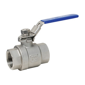 Dixon 1 1/4 in. NPT Stainless Steel Ball Valve w/ Locking Handle - Full Port