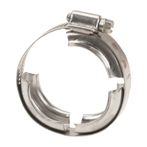 Banjo 1 in. 100 Series Stainless Steel Worm Screw Flanged Clamp