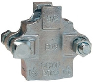 Dixon Boss B9 Clamp 3/4 in. Hose ID Zinc Plated Iron 2-Bolt Type
