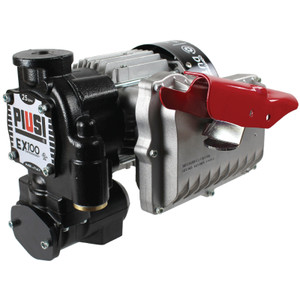 PIUSI EX100 Series Heavy Duty 120V AC Powered Transfer Pump - 25 GPM