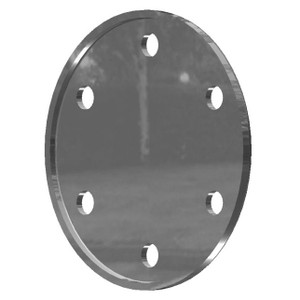 Allegheny Coupling 2 in. Aluminum Blind Flange