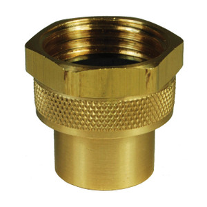 Dixon Brass Rigid Female GHT x Female NPT Adapter