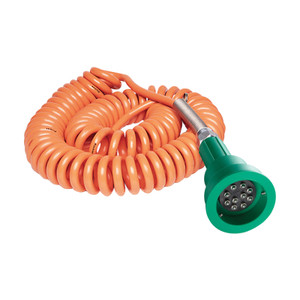 Scully SC-6 Green Thermistor Plug, 30 ft. Coiled Cord w/ 7 Contact Pins