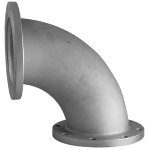 4 in. Aluminum TTMA Flanged 90° Elbow - John M. Ellsworth Company
