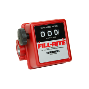 Fill-Rite 1 in. NPT 3 Wheel Mechanical Meter (liters)