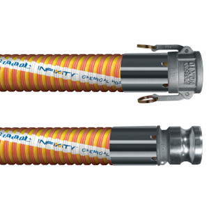 Continental ContiTech Infinity™ 3 in. 150 PSI Chemical Hose w/ Stainless Steel C x E Quick Couplings