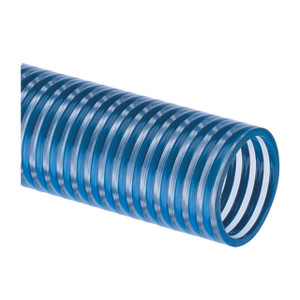 Kuriyama Blue Water BW Series 1 1/2 in. x 100 ft. Low Temperature PVC Suction Hose - Hose Only