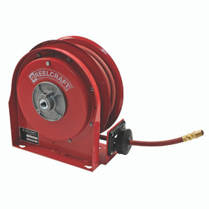 Reelcraft Series 3000 Ultra Compact Low Pressure Air/Water Hose Reel- Reel & Hose- 3/8" x 25'