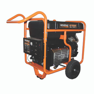 Generac 5734 GP15000E Portable Generator, 49 States/CSA, 15000 Watts, 120/240V, Gasoline, Electric Start