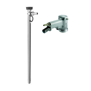 Flux FP-424EX S Series Stainless Steel Sealless Drum Pump w/ F416EX Explosion Proof Air Motor - 39 in. Tube