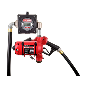 Fill-Rite NX25-120 Series 120V AC Transfer Pump w/ Hose, 900CDP Meter & Nozzle - Bung Mount Configuration - 25 GPM