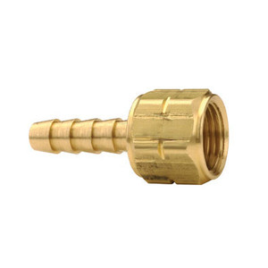 Dixon Acetylene Coupling Left Hand Thread x Hose Shank, 5/16 in. Hose ID, 11/16 in. Hex