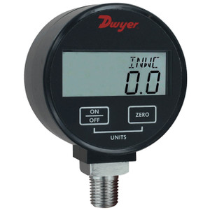 Dwyer Series DPGW Digital Pressure Gauge w/1% Accuracy for Liquids & Compatible Gases