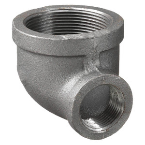 Service Metal Series SBGR90 150 Galvanized Malleable Iron 3/8 in. x 1/4 in. 90° Reducing Elbows