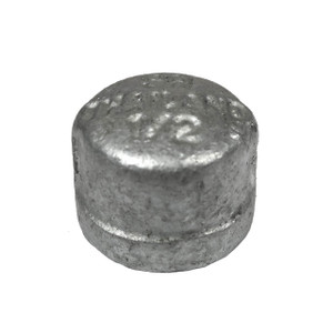 Service Metal Series SGCP Class 150 Galvanized Malleable Iron 3/8 in. Cap