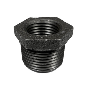 Service Metal Series SBHB Class 150 Black Malleable Iron Hex Bushings